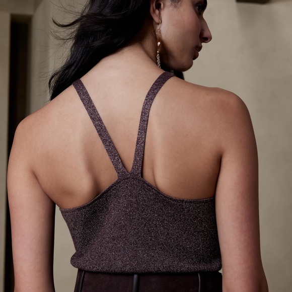 Banana Republic Tan Ribbed Tank Top - Picture 8 of 12